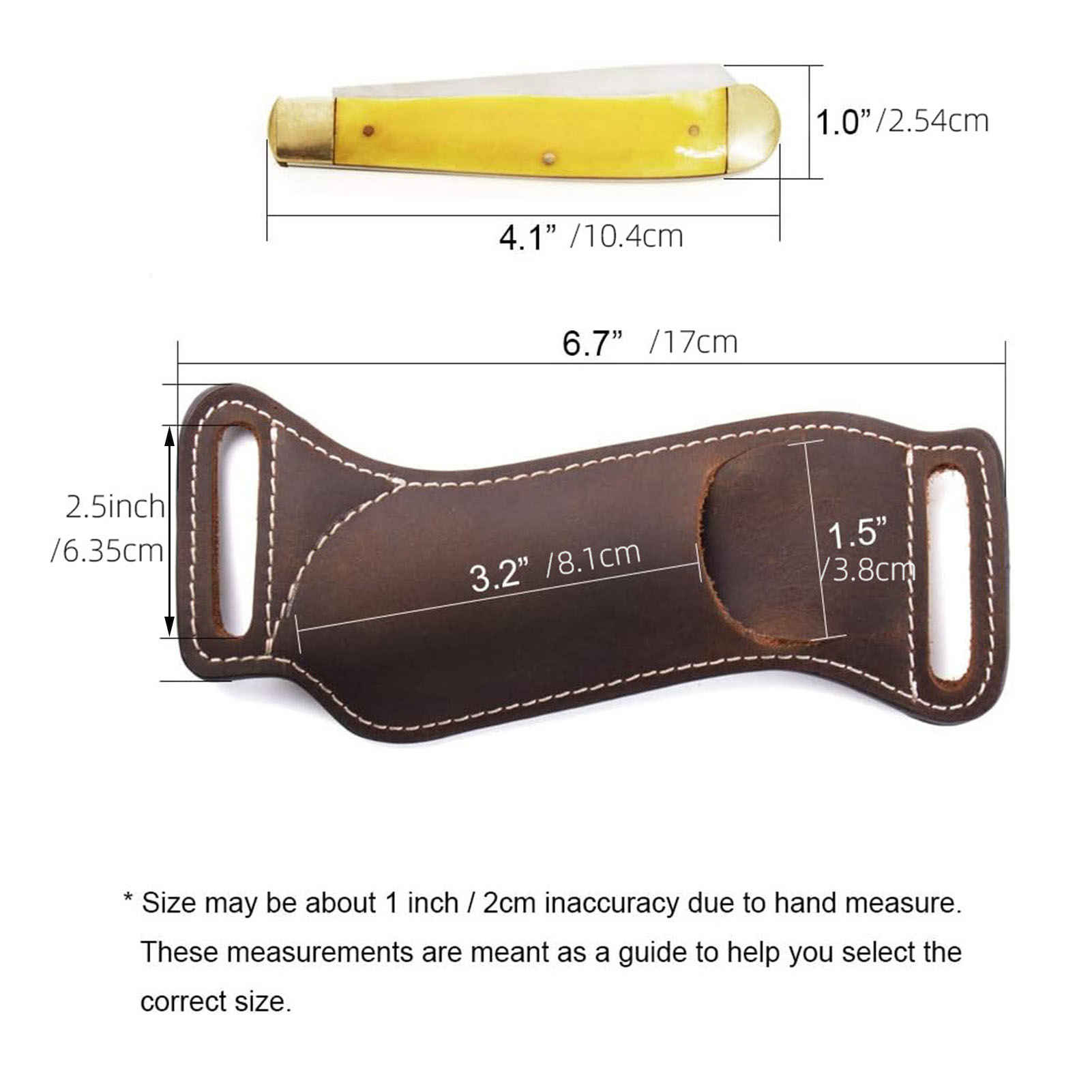 Edc Carry Accessories - Étui de protection durable pour couteau
