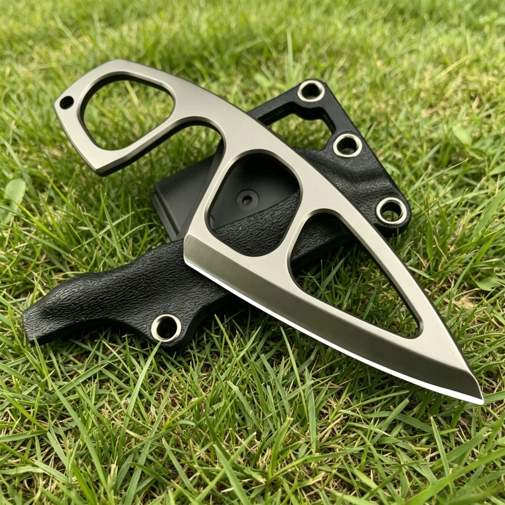 Edc Pocket Carry Fixed Blade - Couteau de cou haute dureté avec