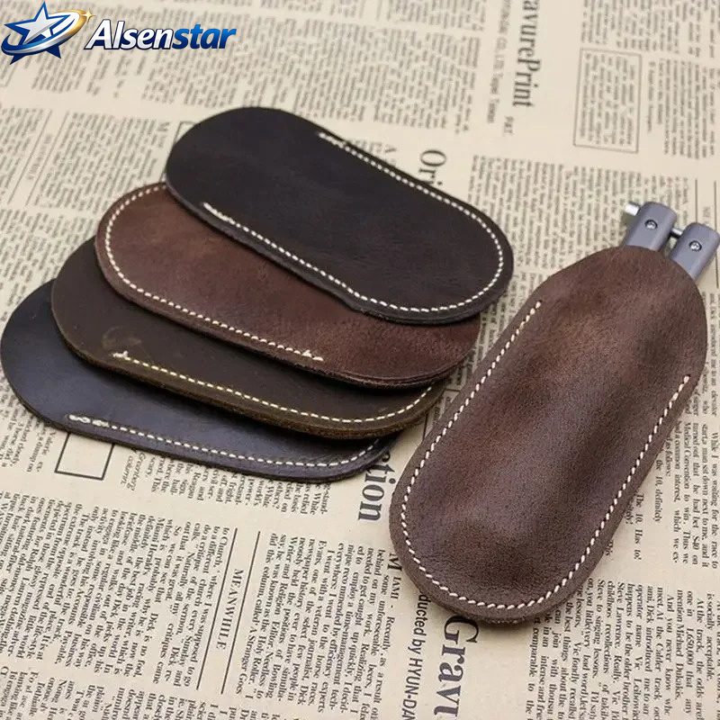 Edc Pocket Carry Fixed Blade - Étui en cuir pour petit couteau,