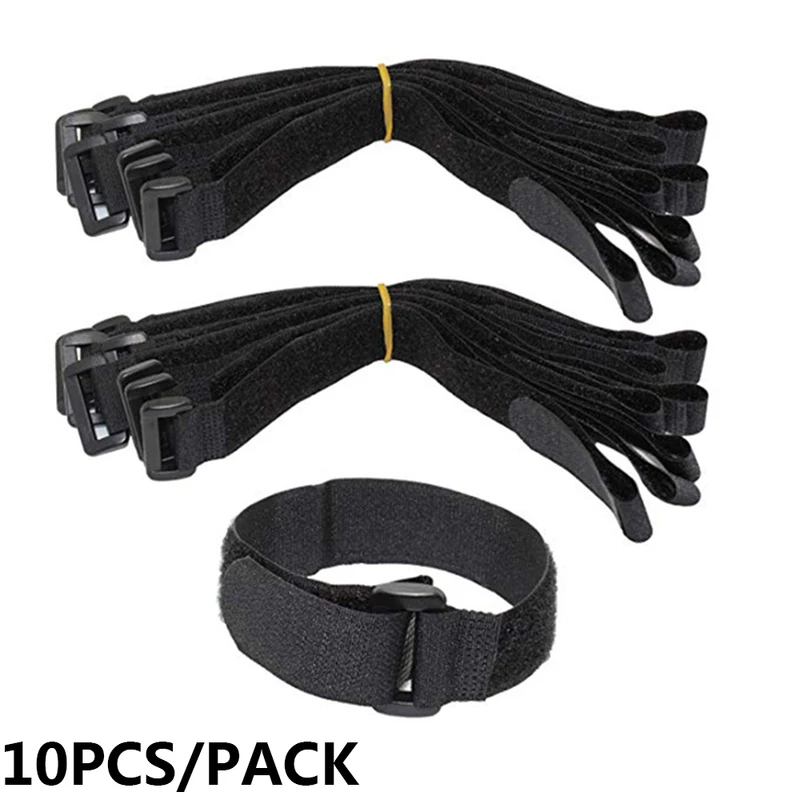 Gear Tie Reusable - Attaches de câble de sangle auto-adhésives