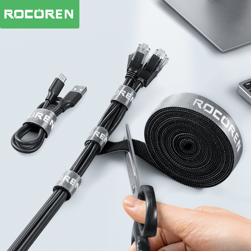 Gear Tie Reusable - Organiseur de câbles Rocoren, sangles de