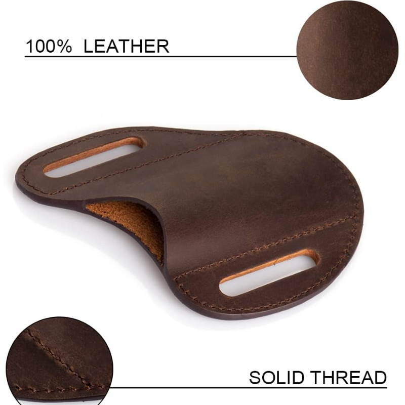 Étui en cuir véritable pour po - Edc Carry Belt avis et prix