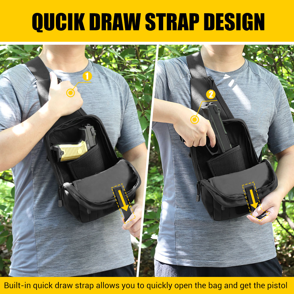 Sac pour pistolet tactique, ét - Edc Concealed Carry Holster avis et prix