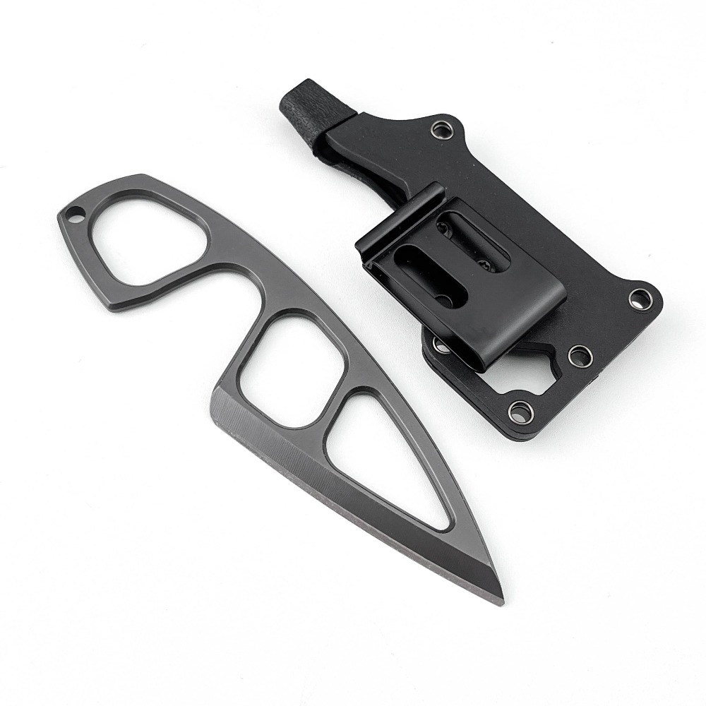 Couteau à lame fixe portable E - Edc Fixed Blade Deep Carry avis et prix