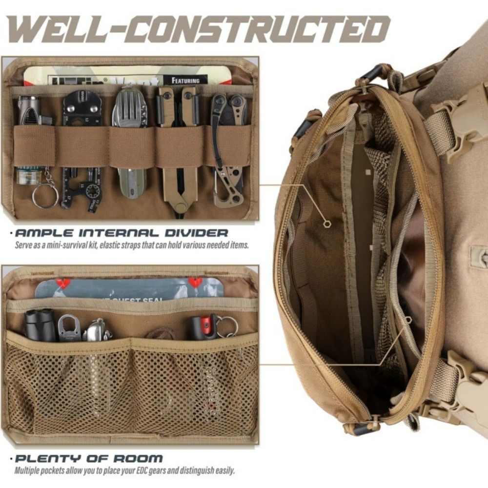 Sac de poitrine pour homme en  - Edc Carry Kit avis et prix