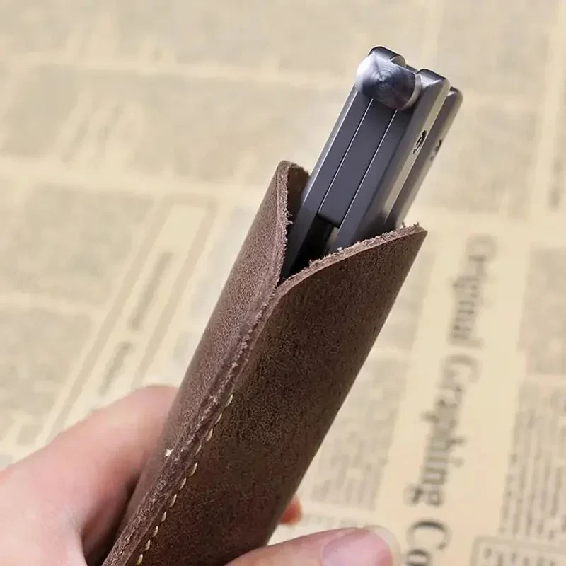 Étui en cuir pour petit coutea - Edc Pocket Carry Fixed Blade avis et prix