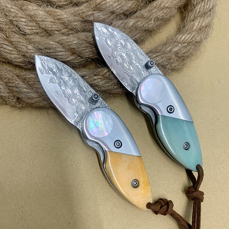 Couteau de poche miniature RHO - Edc Pocket Carry Fixed Blade avis et prix