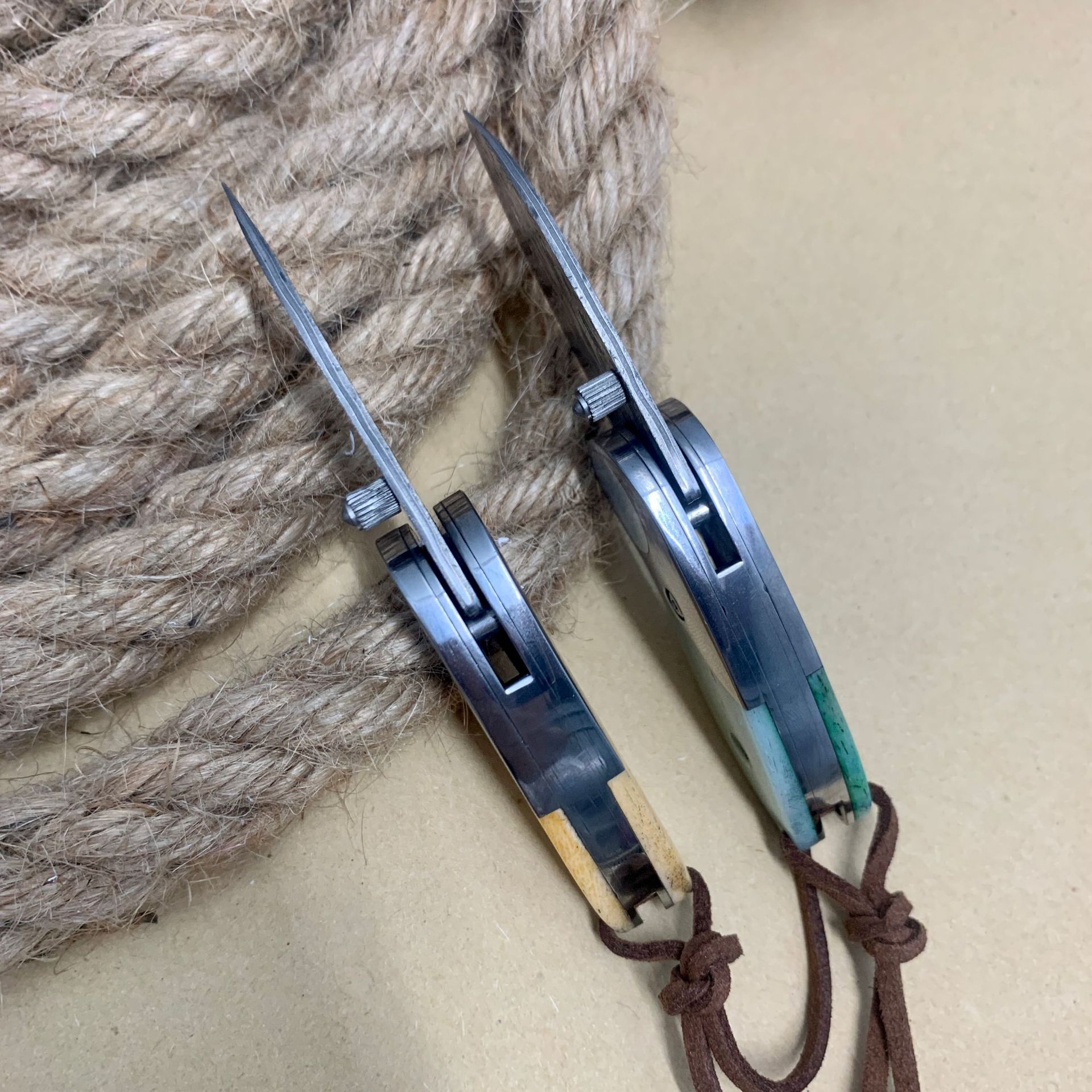 Couteau de poche miniature RHO - Edc Pocket Carry Fixed Blade avis et prix